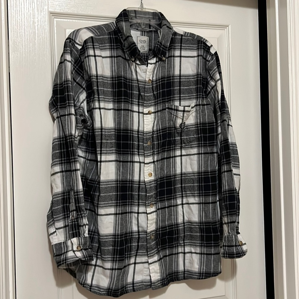 Chaps LS Plaid Flannel